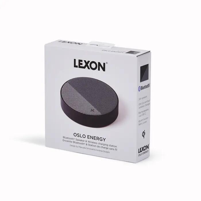 Station de Charge sans Fil et Haut-Parleur Bluetooth 5W Lexon OSLO ENERGIE GREEN 5/6