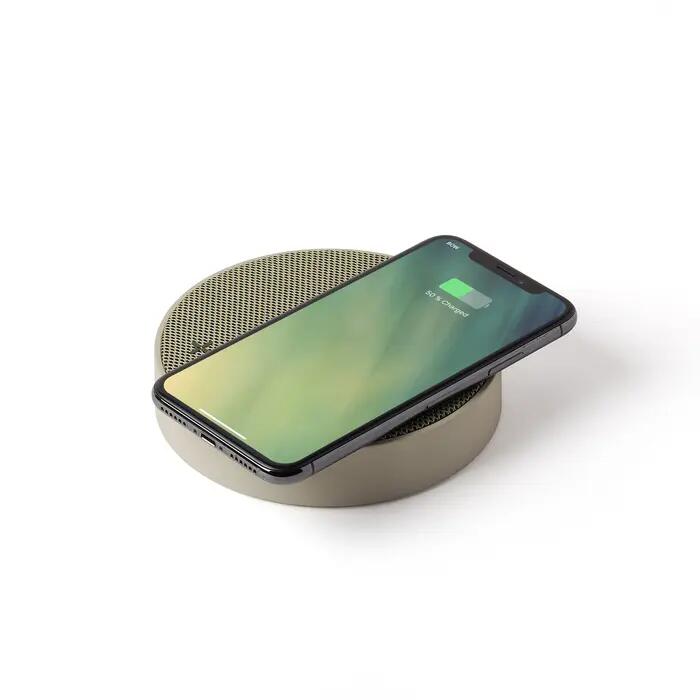 Station de Charge sans Fil et Haut-Parleur Bluetooth 5W Lexon OSLO ENERGIE GREEN 4/6