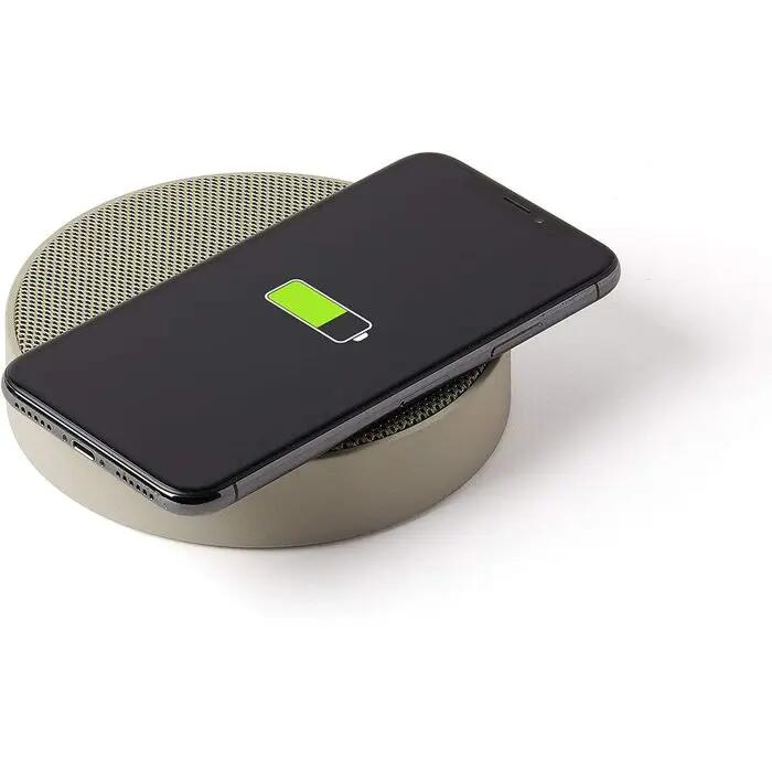 Station de Charge sans Fil et Haut-Parleur Bluetooth 5W Lexon OSLO ENERGIE GREEN 3/6