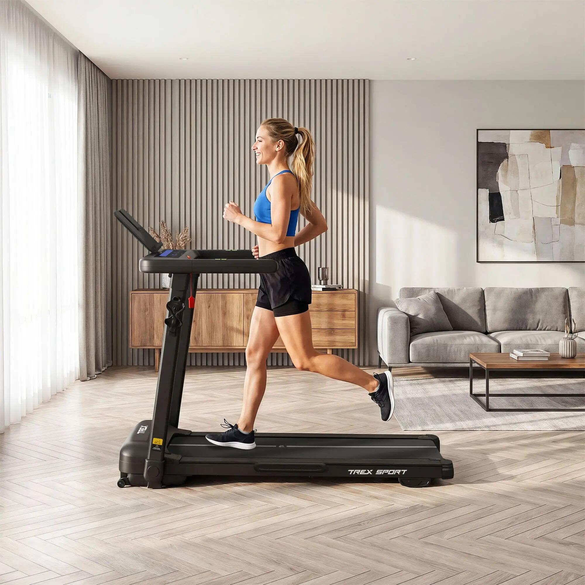 Elektromos futópad Trex Sport BRAVE TX-850TM automatikus dőléssel 14 km/h 7/7