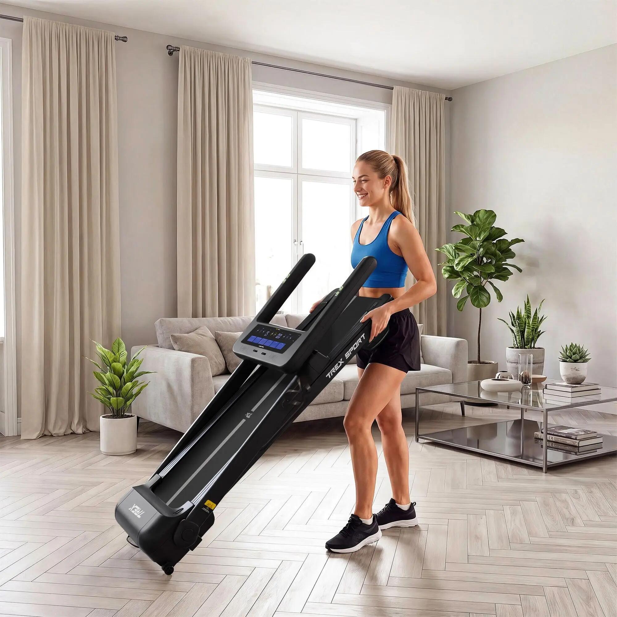 Elektromos futópad Trex Sport BRAVE TX-850TM automatikus dőléssel 14 km/h 6/7