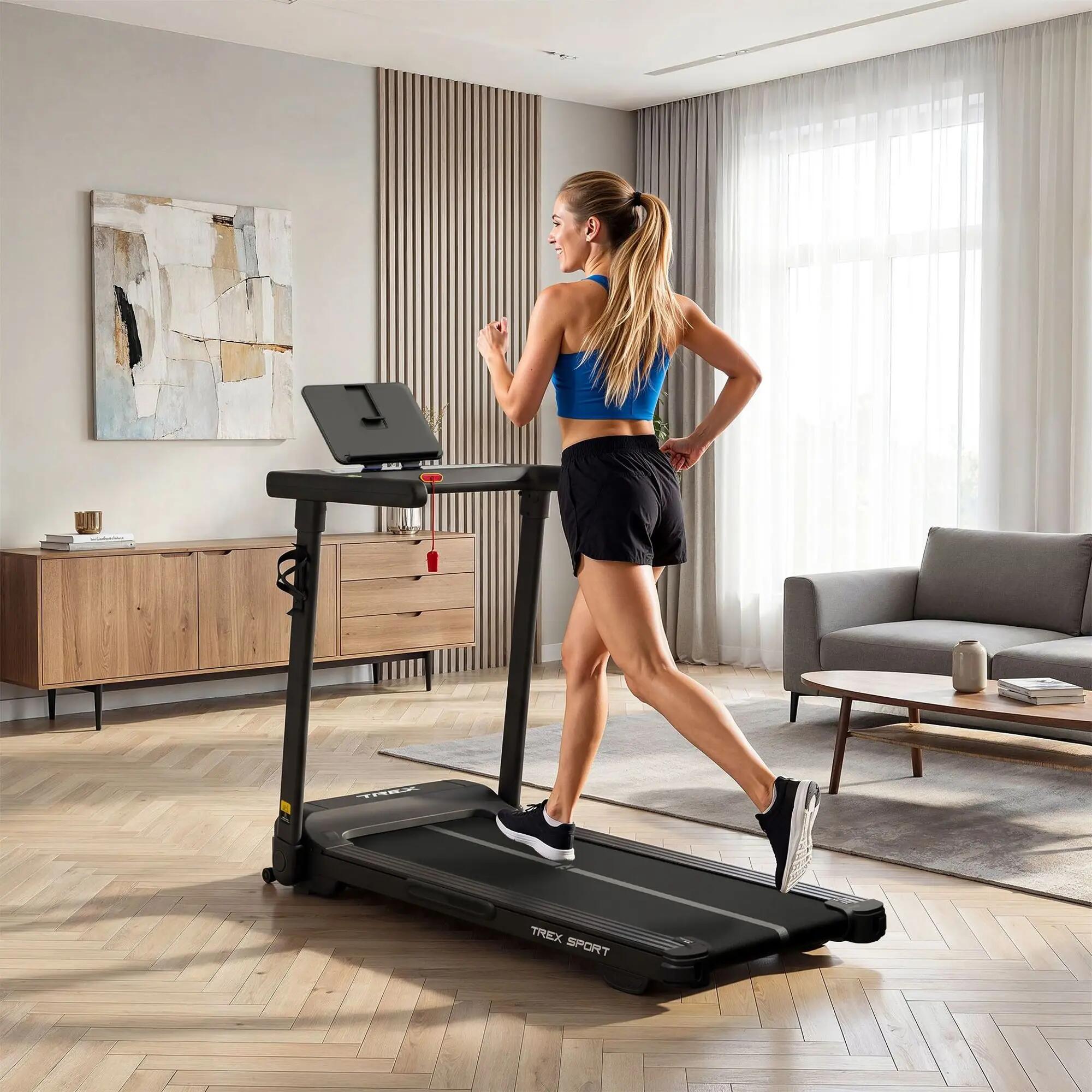 Elektromos futópad Trex Sport BRAVE TX-850TM automatikus dőléssel 14 km/h 3/7
