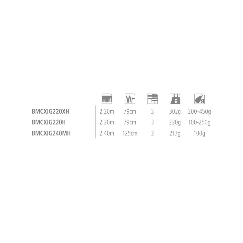 Canne Shimano Beastmaster CX Innerguide 100g 2/6