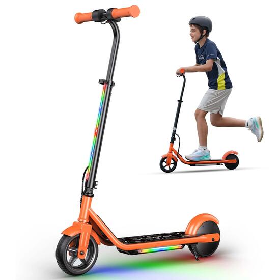 K2Pro elektrische kinderstep met verstelbaar stuur en motor van 150 W