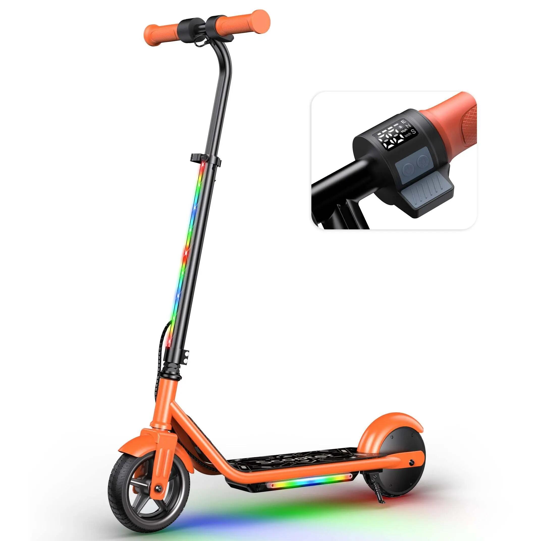 Elektrischer Kinderroller K2Pro mit höhenverstellbarem Lenker, 150-W-Motor 3/7