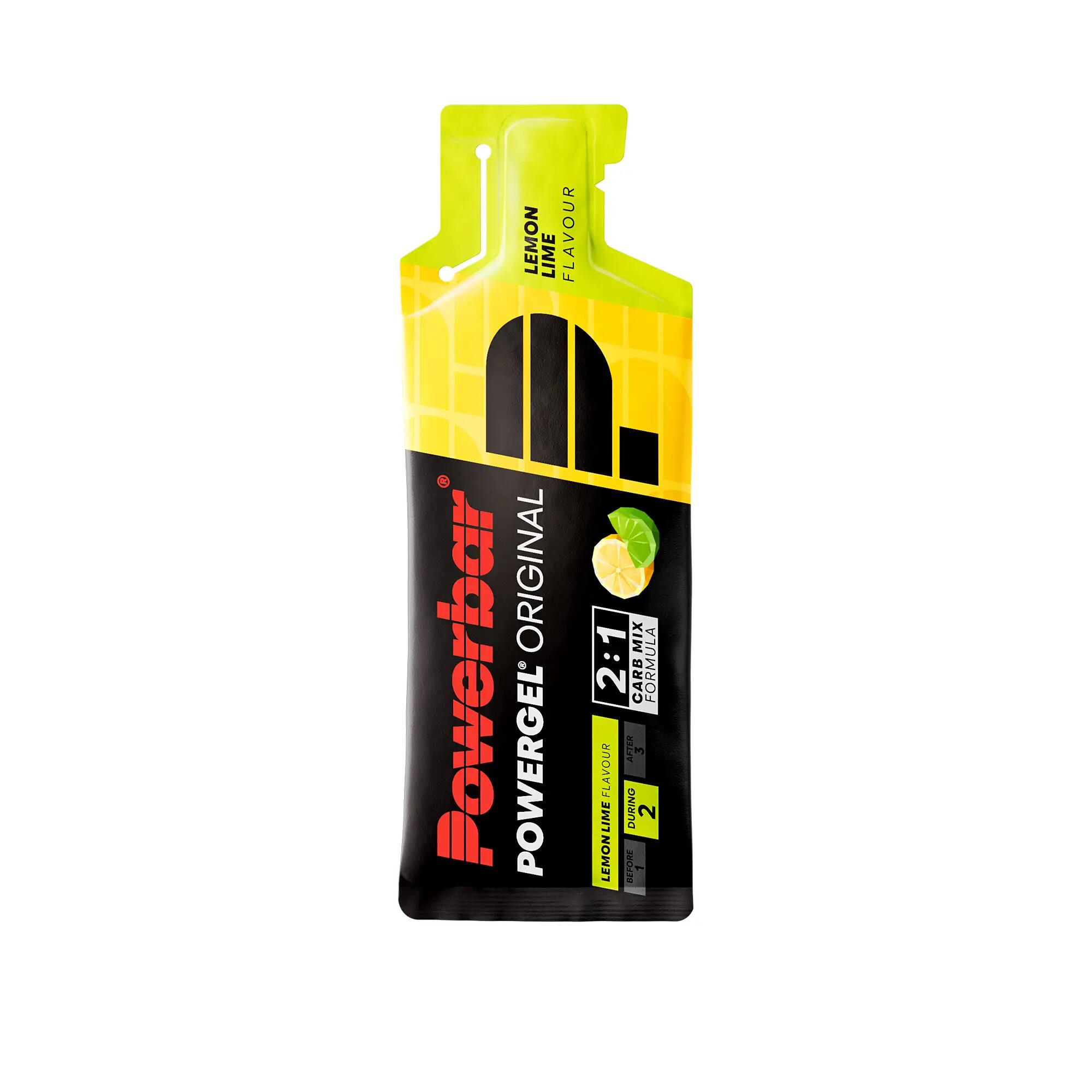 Gel energizant PowerBar PowerGel Original 41g - lămâie și lime