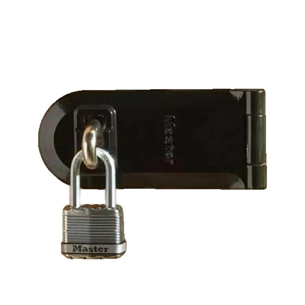 Lot de 3 Cadenas Acier Laminé Haute Sécurité, Anse Moyenne, Clé 2/3