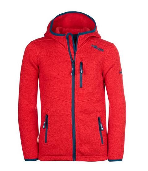 Veste polaire enfants Jondalen XT rouge/bleu dauphin