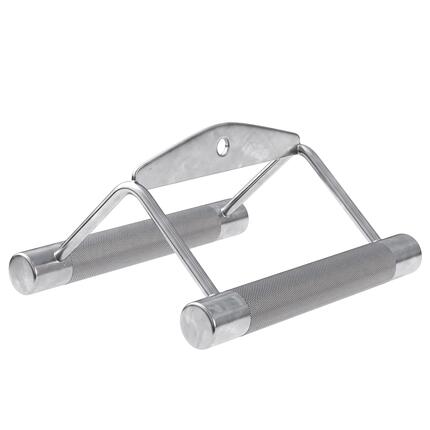 Triangle de traction Gorilla Sports chromé acier 25mm poignées 19cm