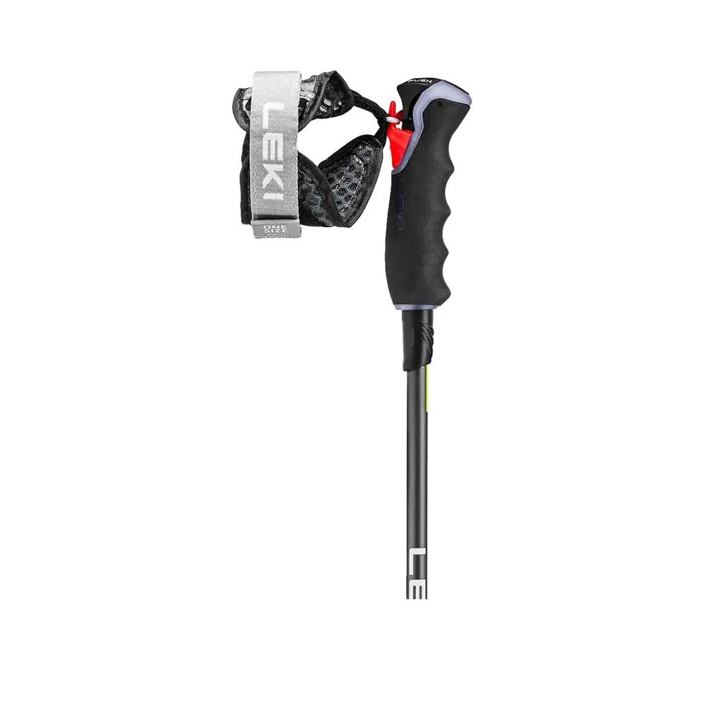 Bâton de ski - Ski alpin - Adulte - Carbon 12 3D - Noir/Jaune fluo 7/10