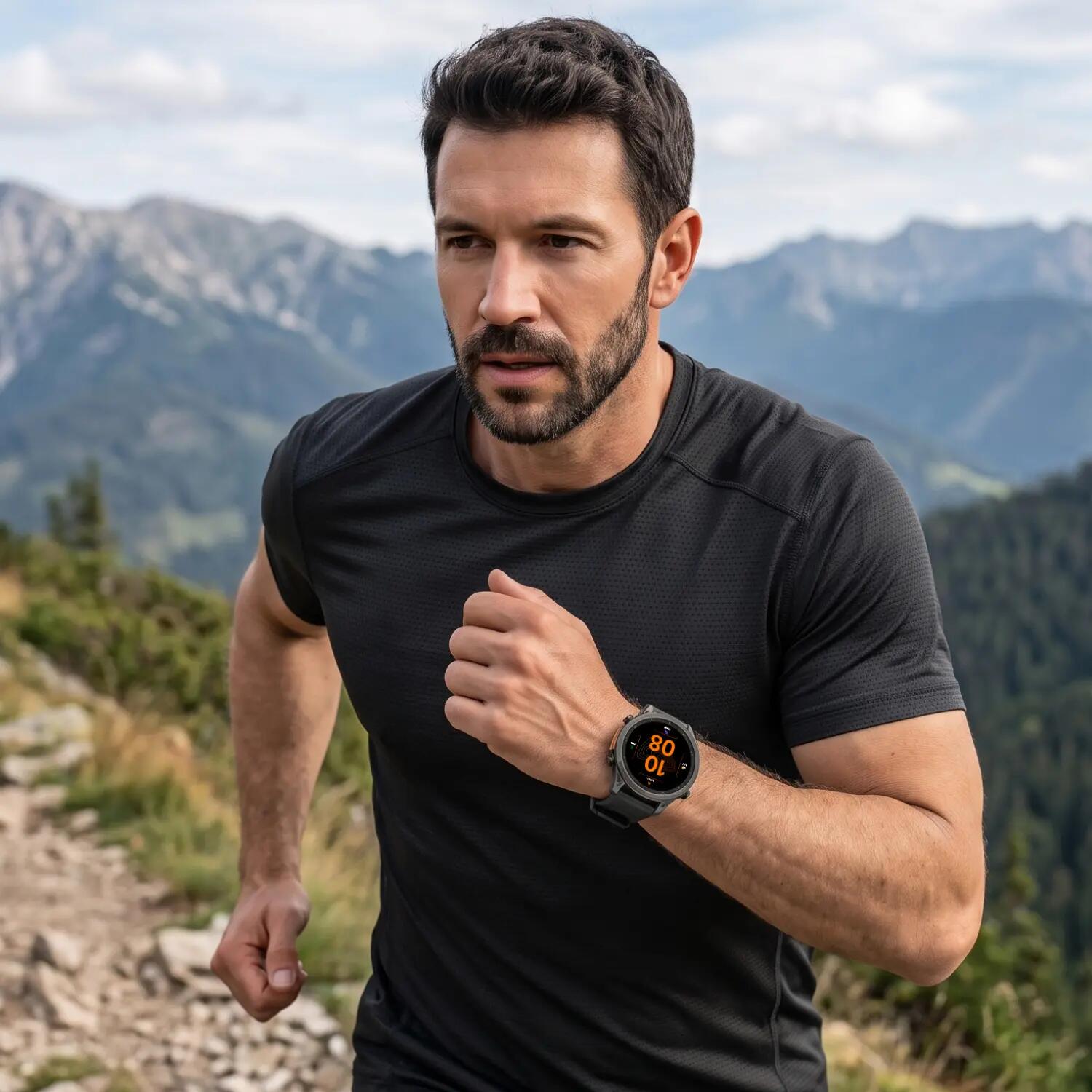 Smartwatch Forever SW-900 Focus GPS Bluetooth 5.4 AMOLED IP68 6/15