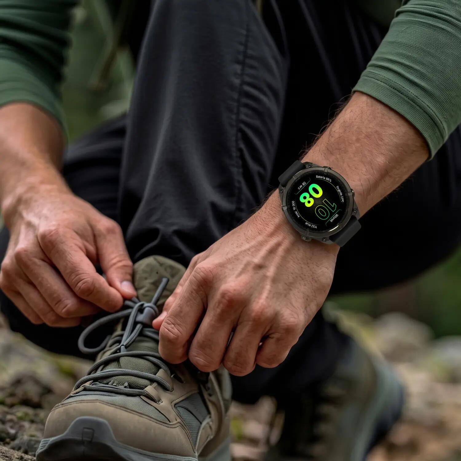 Smartwatch Forever SW-900 Focus GPS Bluetooth 5.4 AMOLED IP68 11/15