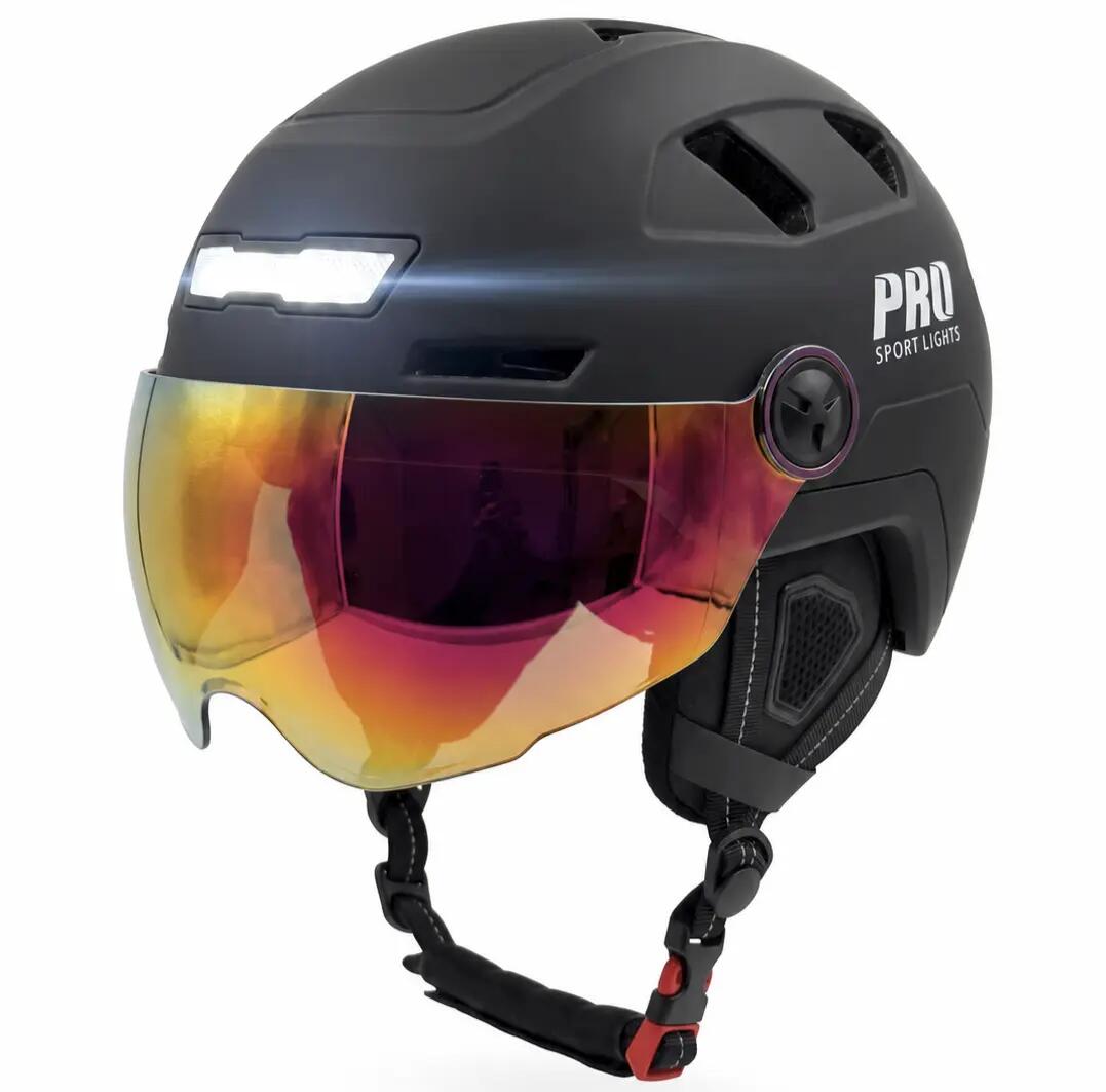 Casco de bicicleta Speed Pedelec para adultos con 2 viseras y luz LED - NTA 8776 7/15