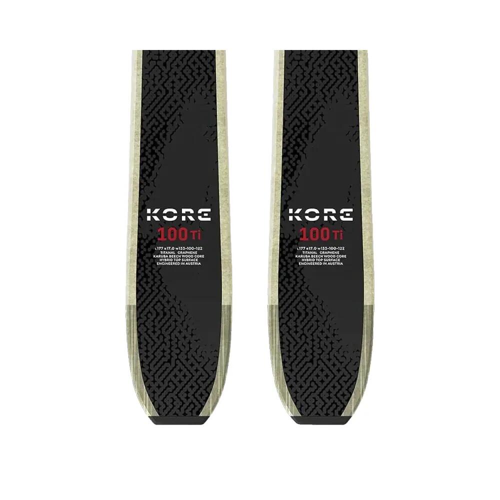 Pack de esquí Kore 100 Ti + Fijaciones Attack 14 Gw Hombre 4/6