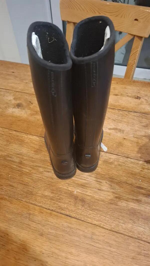 Entre Particuliers - Bottes d'équitation Oxylane - Enfant - Taille 29 3/4