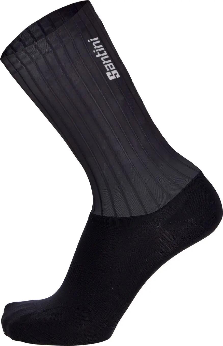Unisex Santini Madss Socken Schwarz 1/3