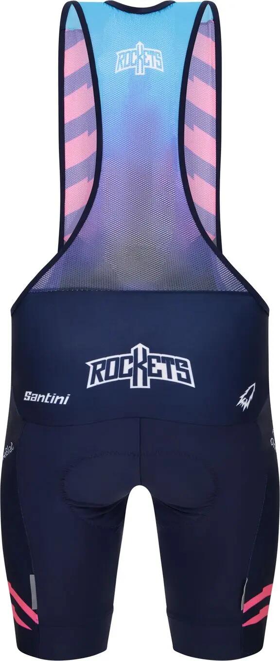 Santini Team Rockets 2026 Men's Short Bib Shorts 2/3