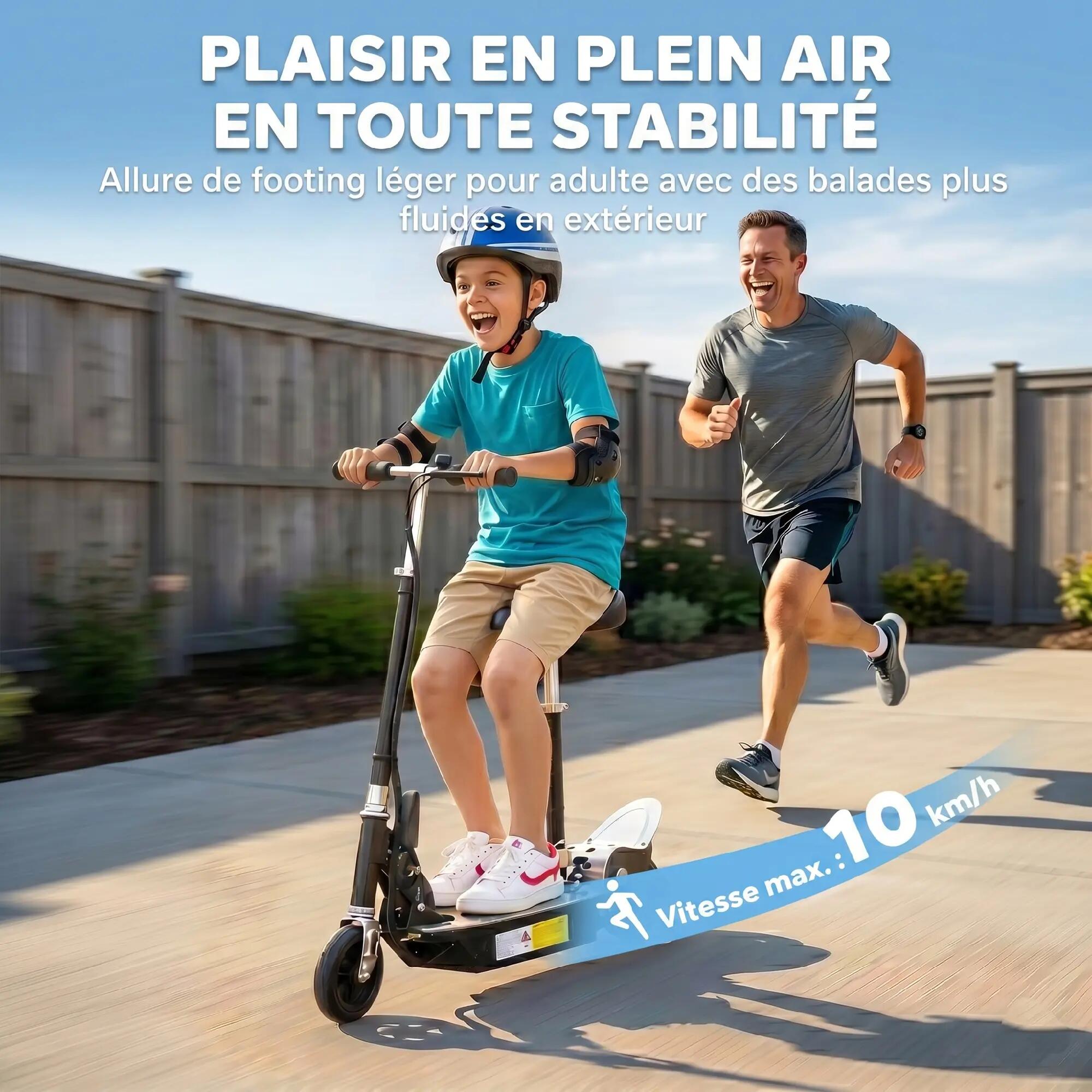 Trottinette électrique avec selle pour enfant 5/5