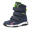 Chaussures d'hiver enfant Lofoten imperméables et isolantes Vert Vipérine