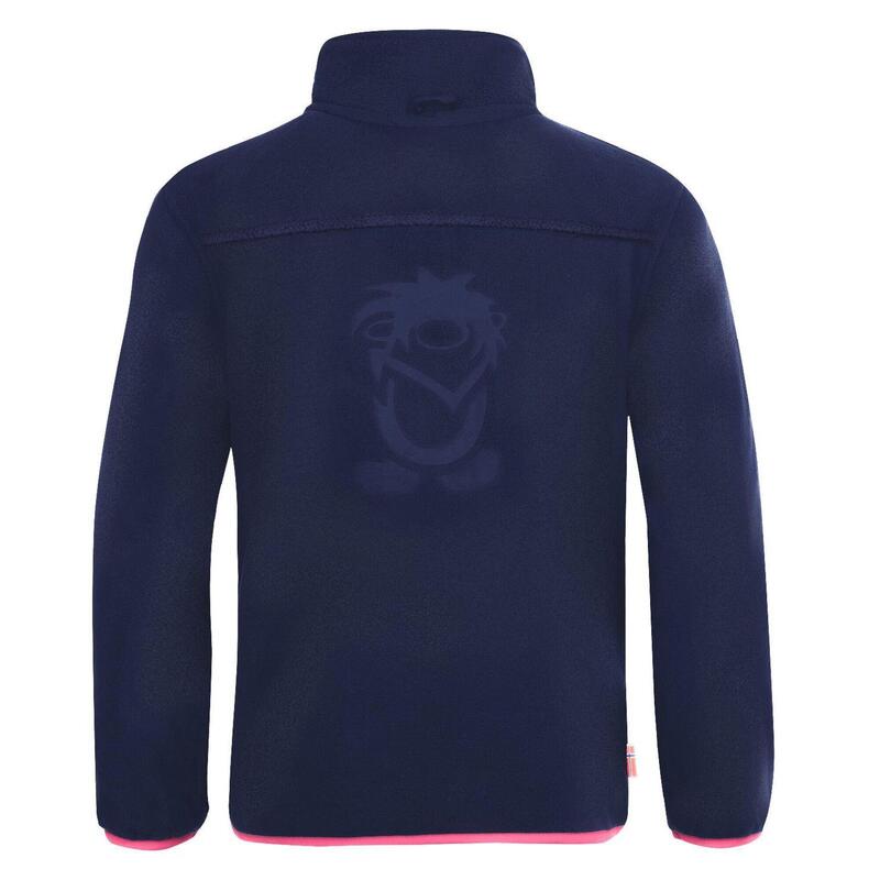 Veste polaire enfant Oppdal XT bleu marine / magenta