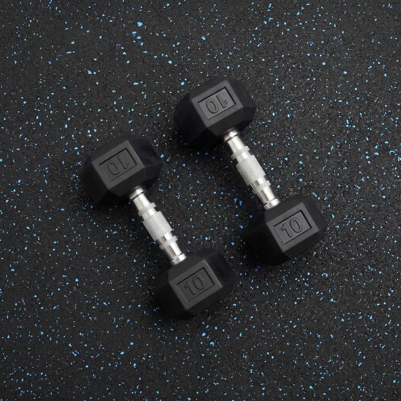 Suelo gimnasio caucho SBR 4 mm antideslizante con EPDM, rollo 1,25×10 m 7/7