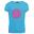 Mädchen T-Shirt Mädchen Logo Hellblau / Pink