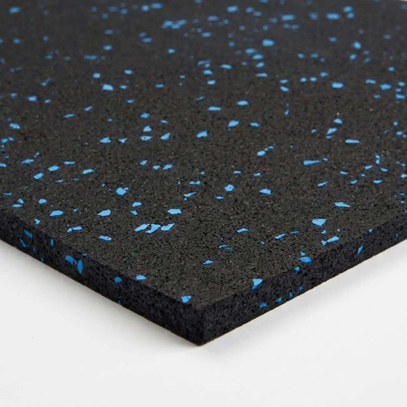 Suelo gimnasio caucho SBR 4 mm antideslizante con EPDM, rollo 1,25×10 m 2/7