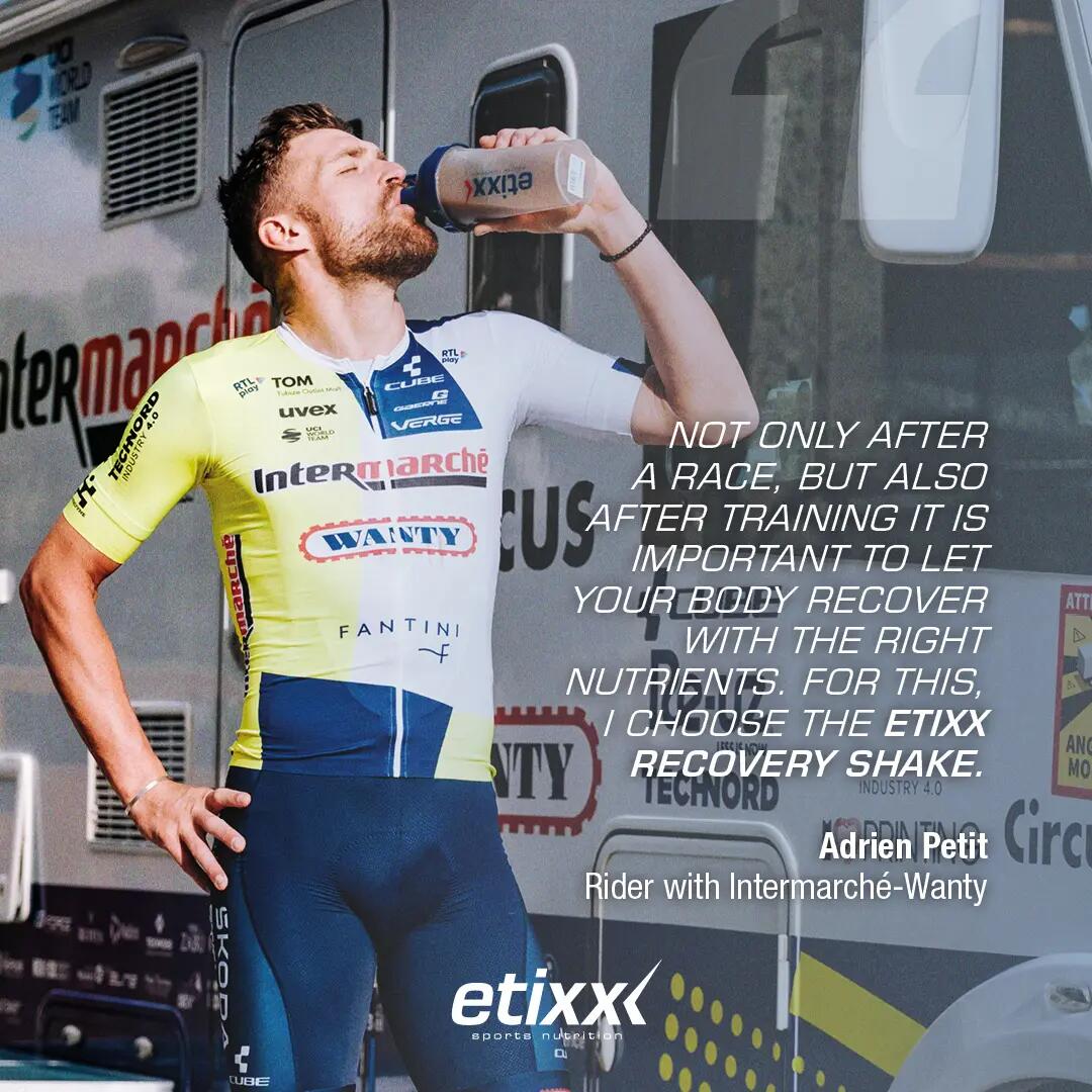 Etixx Recovery Shake Chocolade 1500g 5/6