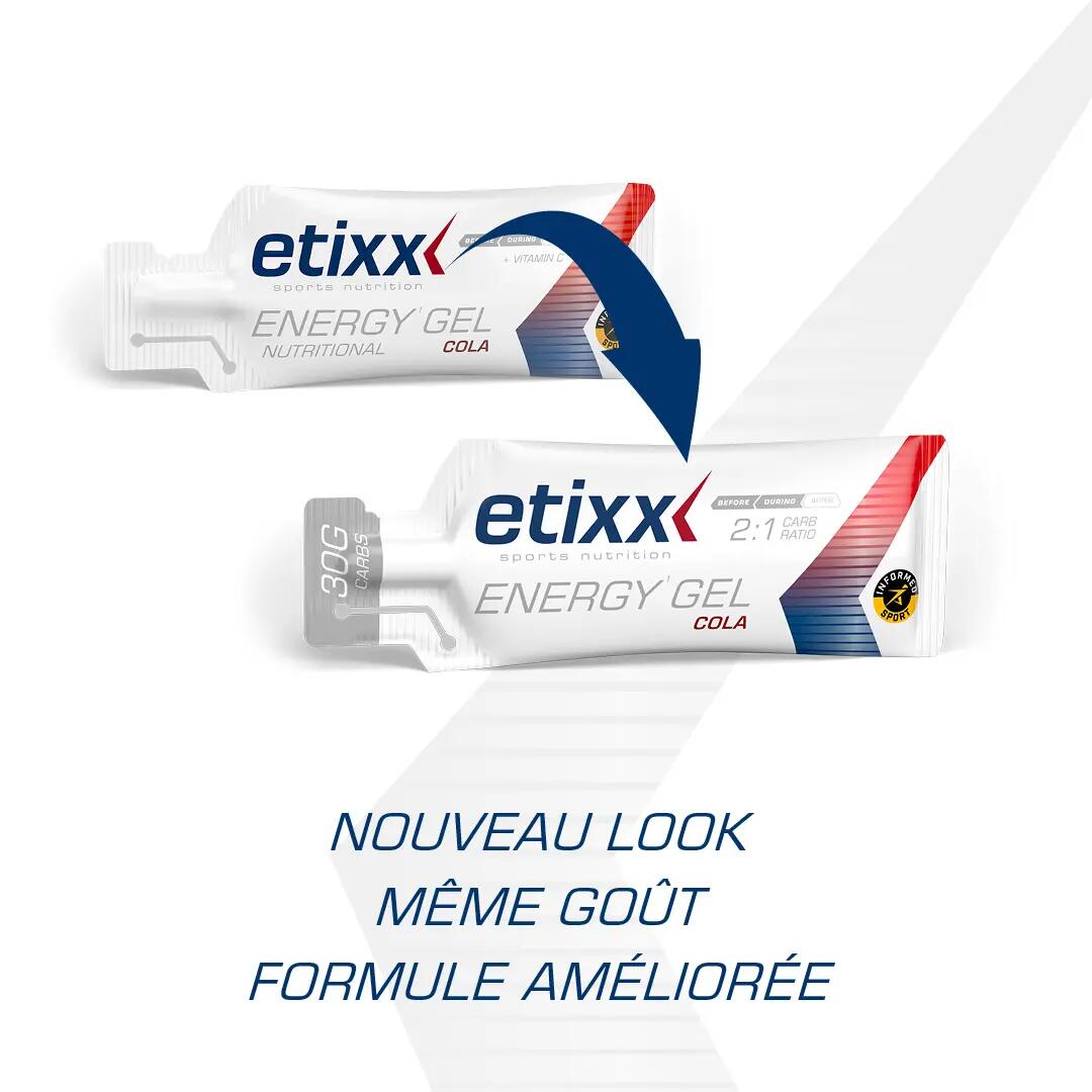 Etixx Energy Gel Cola 12x40ml 3/5