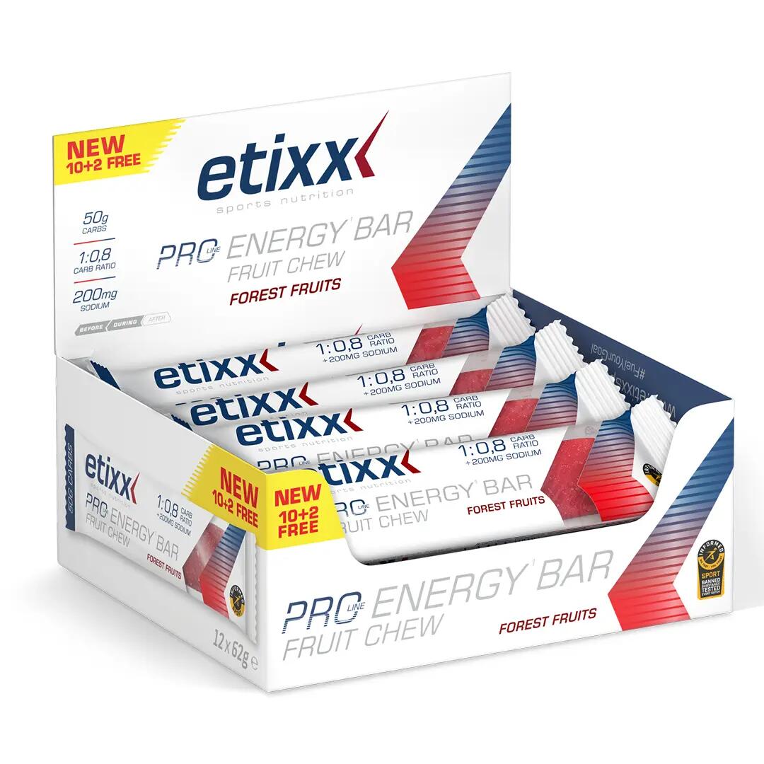 PRO LINE Energy Bar Fruit Chew Fruits Des Bois 12x62g 3/6