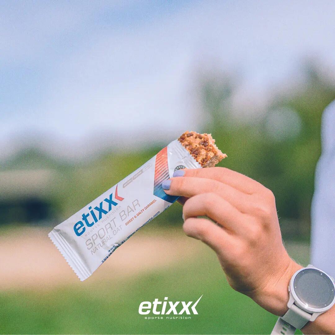 Etixx Natural Oat Bar Zoete en Zoute Karamel 12x55g 4/6