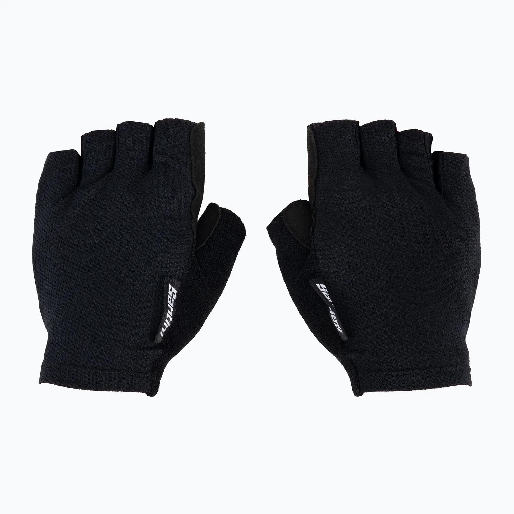 Santini Brisk Mesh Zomerhandschoenen Zwart 4/4