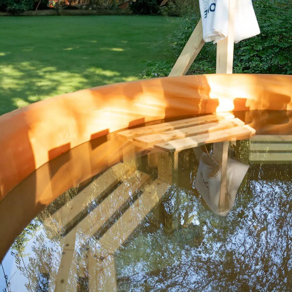 Hot Tub mit Ofen SKANDI M - Ø180cm 9/12