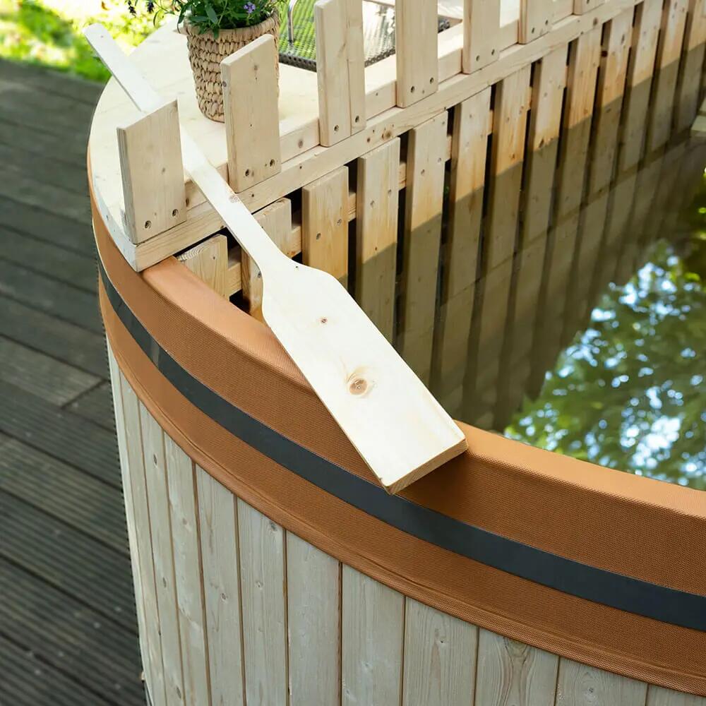 Hot Tub mit Ofen SKANDI M - Ø180cm 8/12