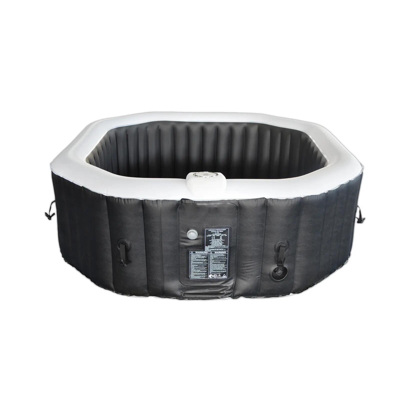 Inflatable Whirlpool Drop Black 8/12