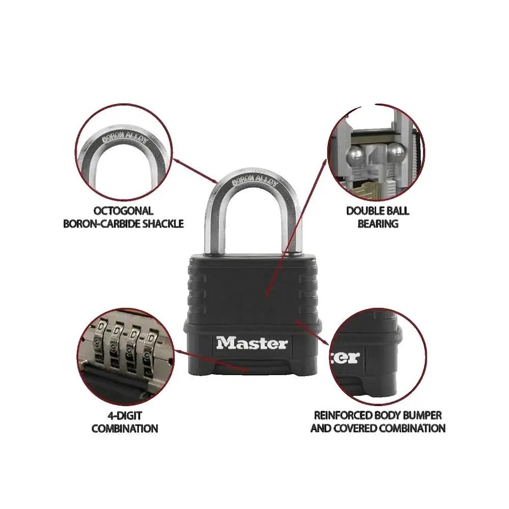 Cadenas Zinc Haute Sécurité, Combinaison 3/3
