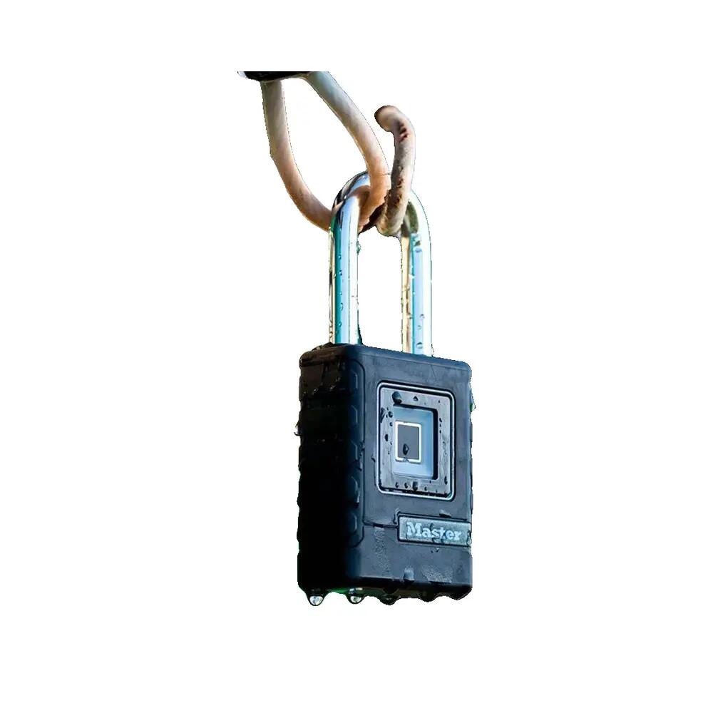Heavy Duty Biometric Padlock [Fingerprint Lock and Back-Up Directional Lock] 3/3