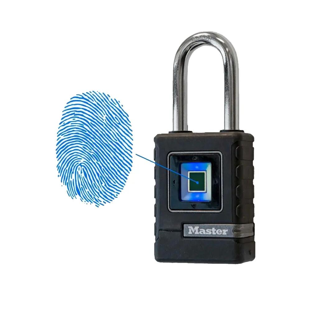 Heavy Duty Biometric Padlock [Fingerprint Lock and Back-Up Directional Lock] 2/3