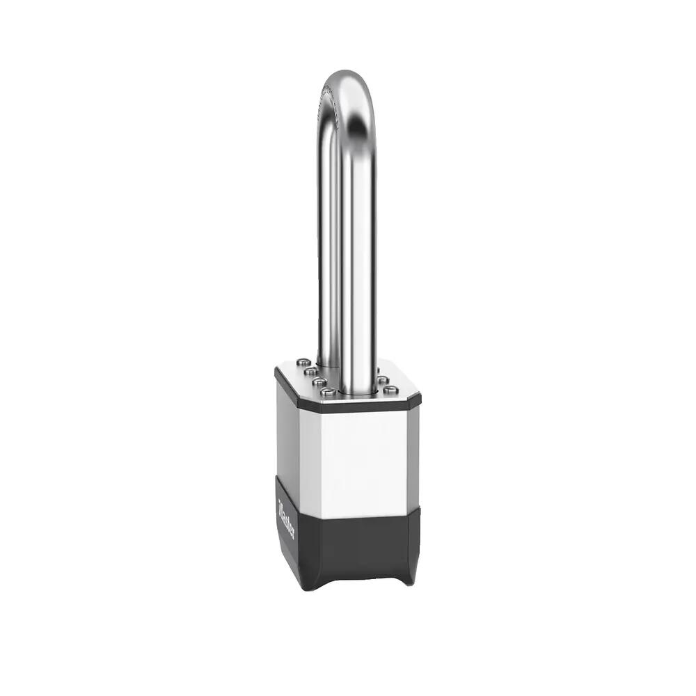 EliteTM 52mm laminated padlock - 64 mm hardened boron steel long shackle 5/9