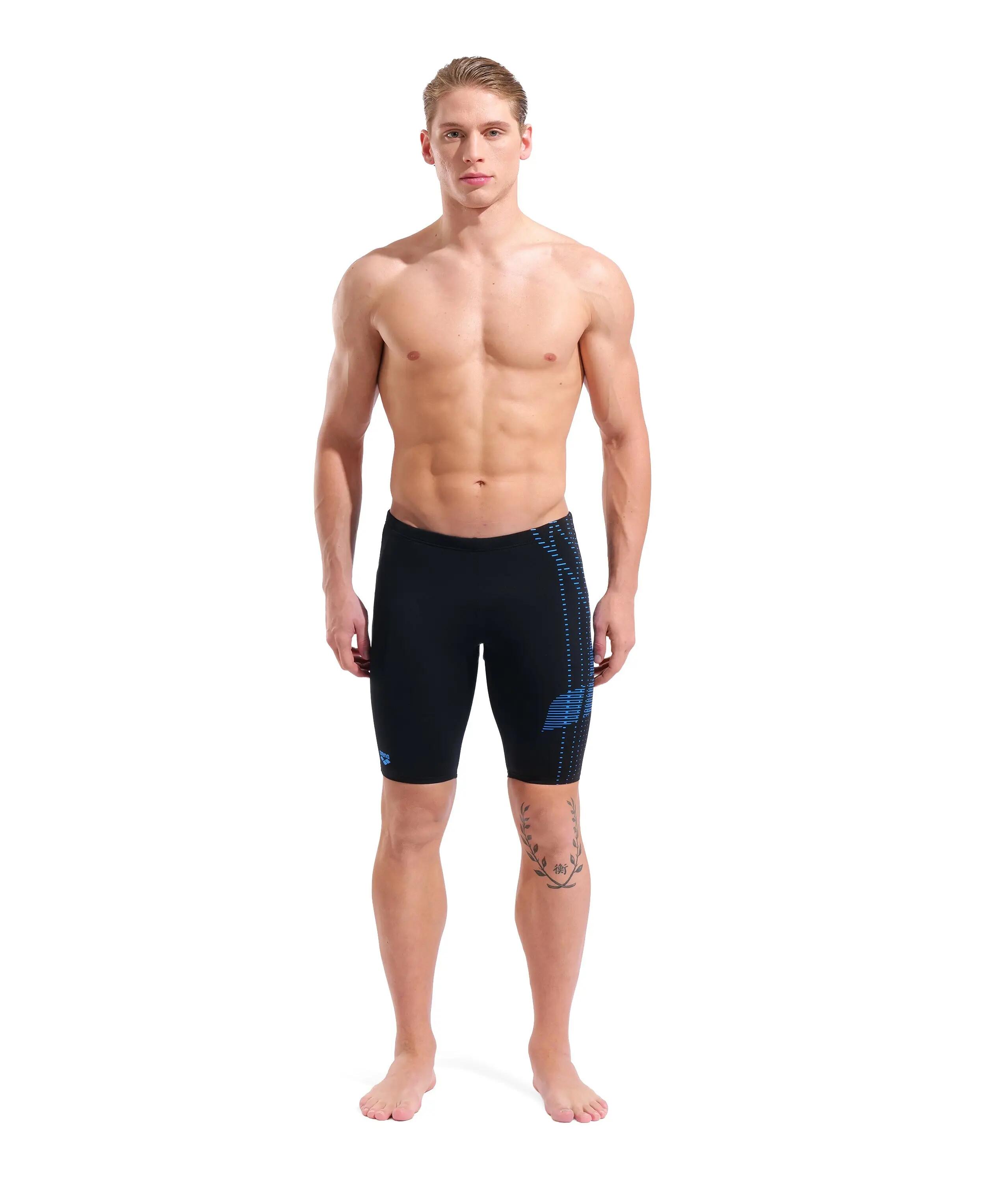 Arena Herren Badehose Design Asymétrique Swim Jammer 011145 3/9