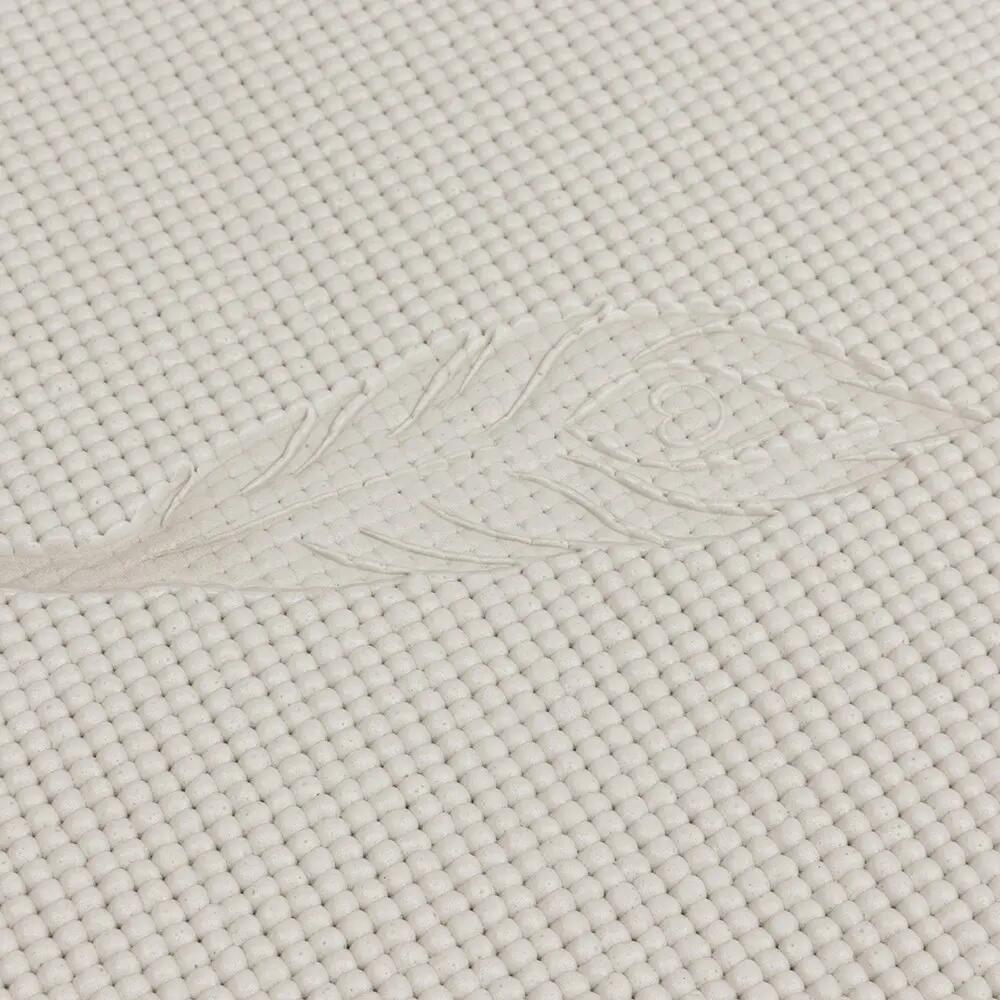 Yogamat Extra Dik 6 mm - Antislip - 183 x 61 cm - Crème 2/7