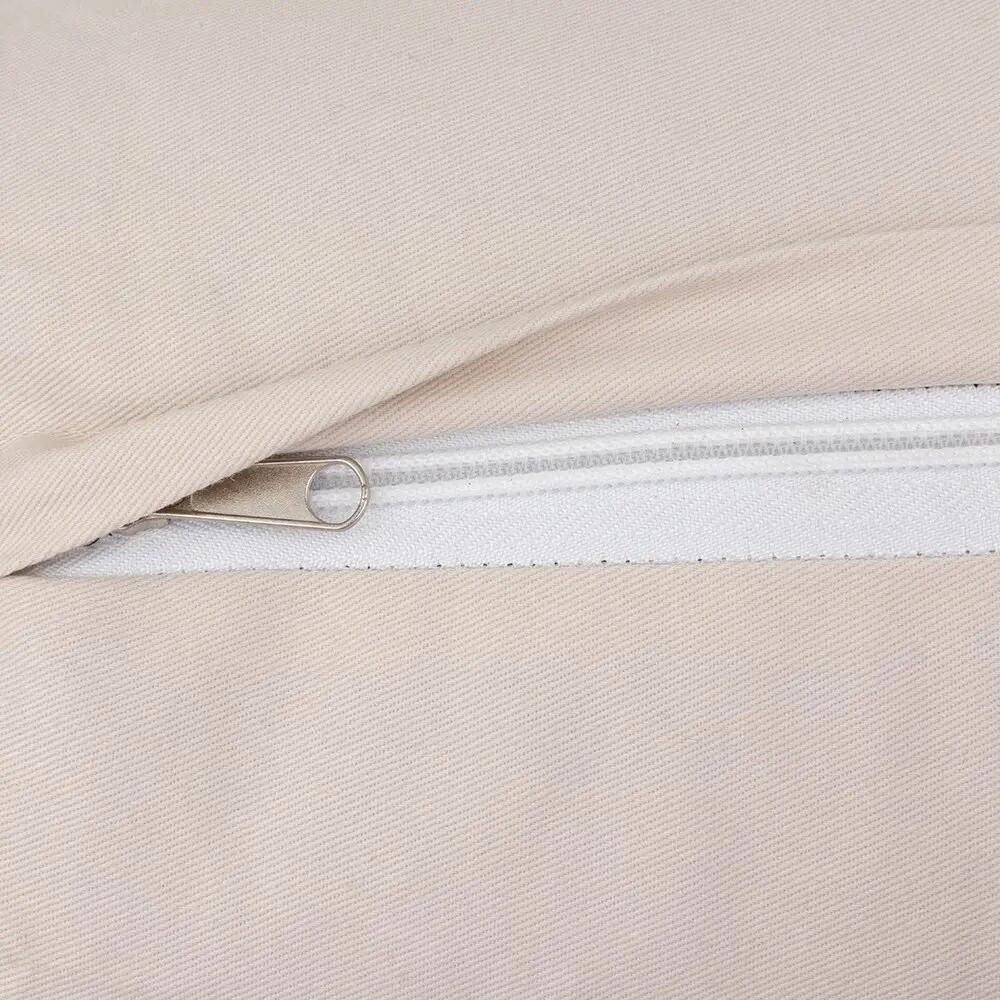 Yoga Bolster - Yoga Kussen - Crème - 60 x 20 cm - GOTS Keurmerk 3/6
