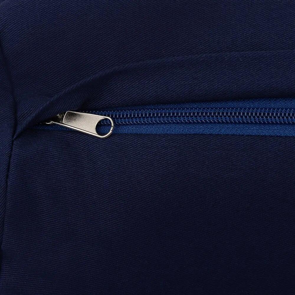 MindBaas - Coussin de yoga - Bleu - 60 x 20 (longueur x diamètre) 3/6