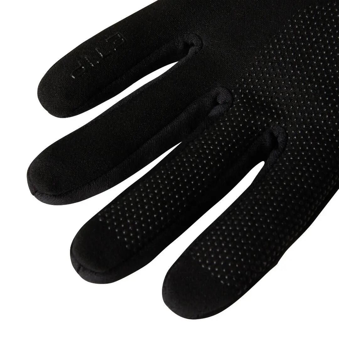 Guantes para Adultos Unisex Negro, Blanco 3/4