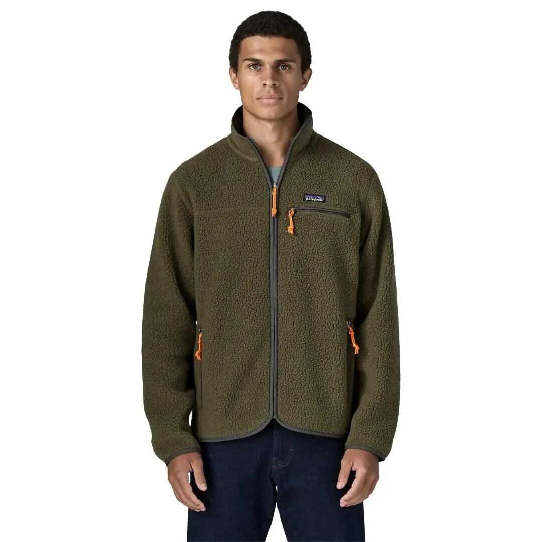 Chaqueta Polar Verde Patagonia Retro Pile Fleece Jacket Basin Green Cálido y Su 2/4