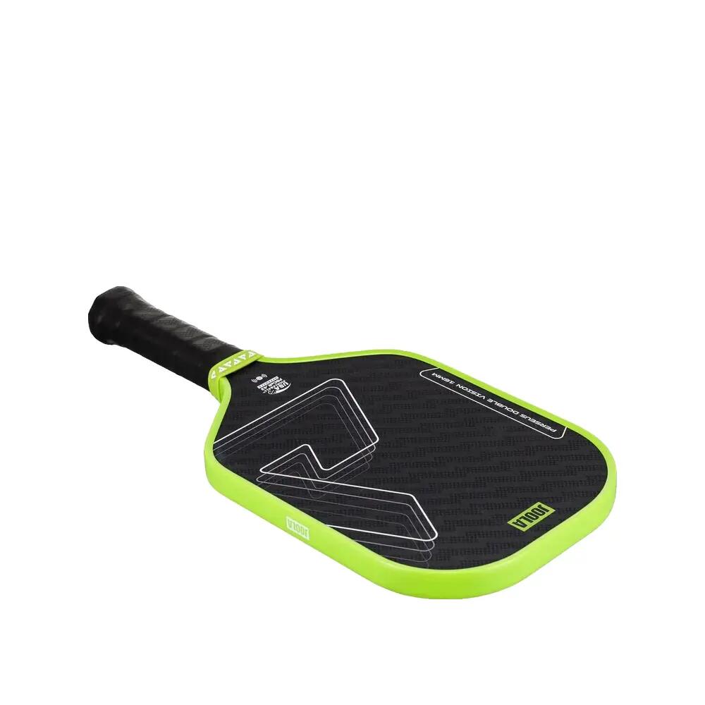 Pickleball Paddle  Perseus Double Vision 16 - Charge Green 7/8