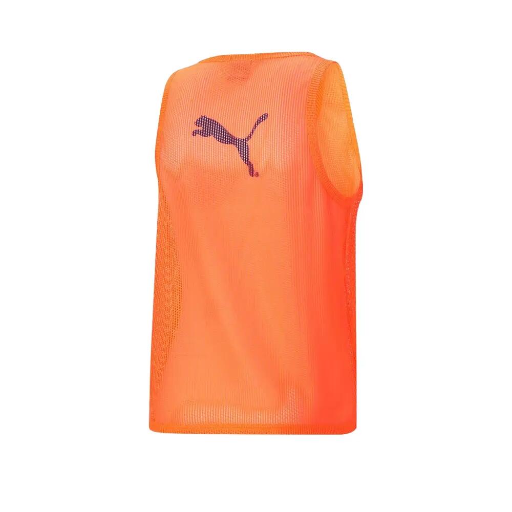 Canotta Uomo Puma Bib Arancione Fluorescente 6/7
