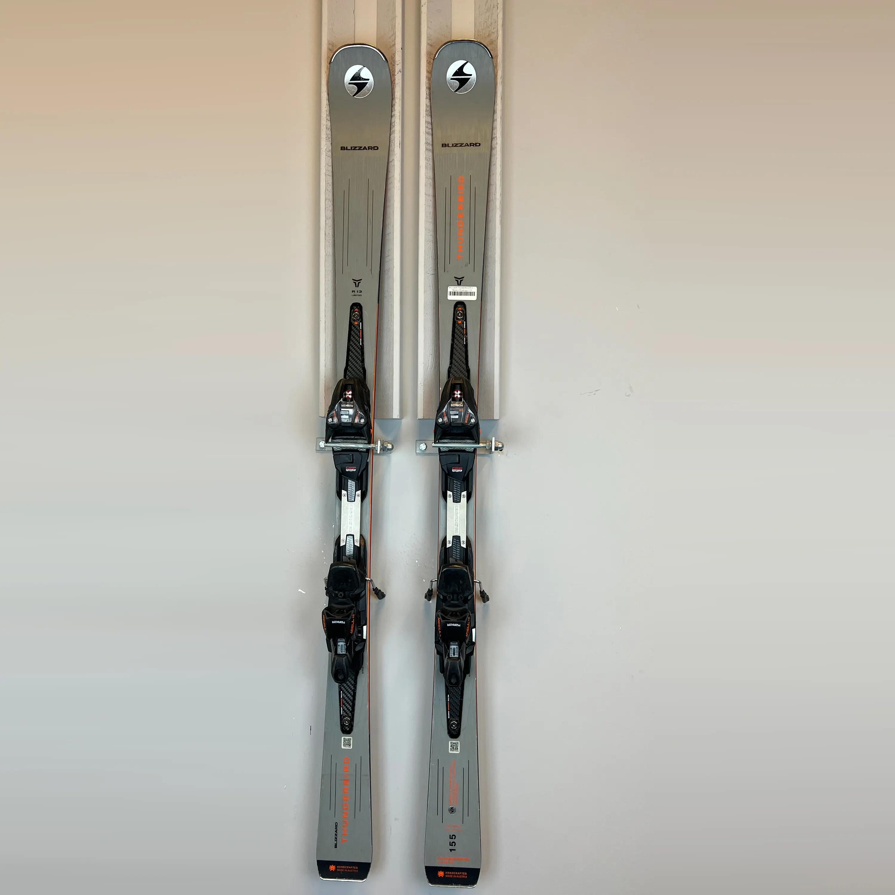 Tweedehands - Ski's Blizzard Thunderbird R13 + Marker Bindings-155 5/6