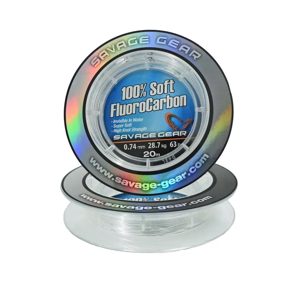 Fil de pêche Savage Gear Soft Fluoro Carbone Transparent 2/2