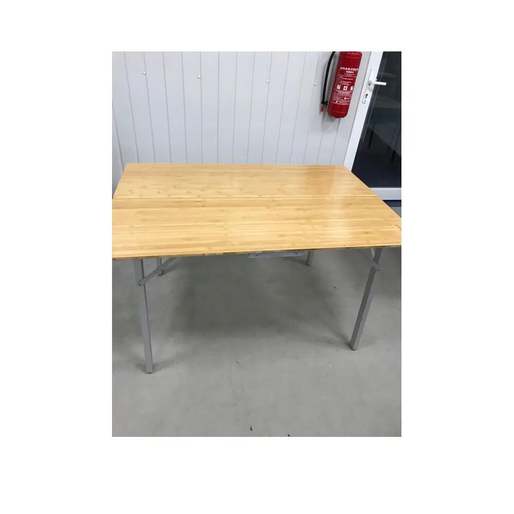 Table de camping Outwell Kamloops en bambou 80kg 8/10